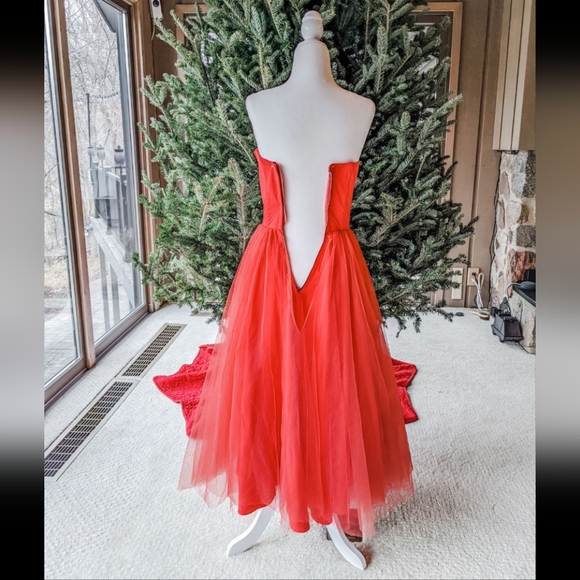 TRUE VINTAGE 1950s women's party dress size XS/S - Picture 3 of 3